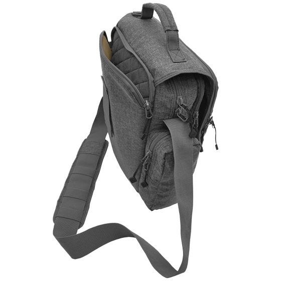 Bolsa bandolera Civilian Lab Grayman Kato para tableta y portátil en gris