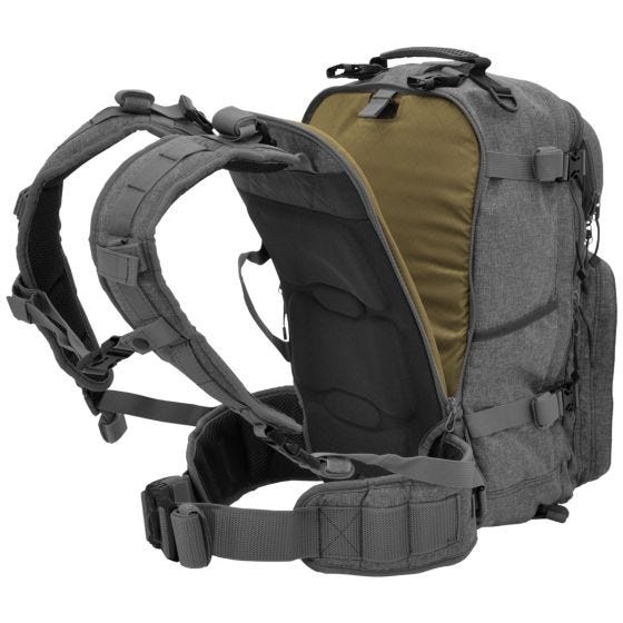 Mochila Civilian Lab Grayman Patrol con cápsula termoformada en gris
