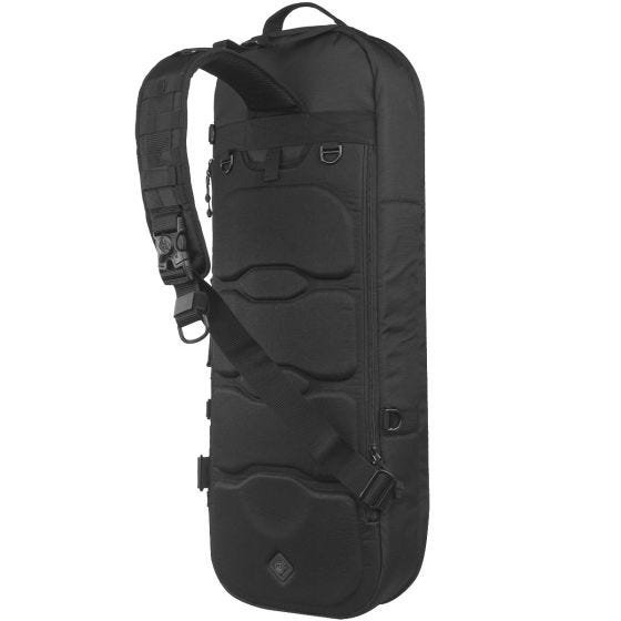 Bolsa bandolera acolchada para fusil Civilian Lab Grayman Smuggler en negro