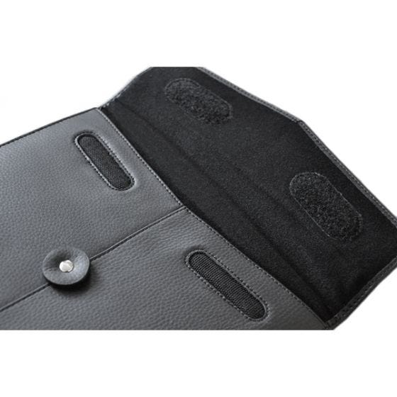 Funda Civilian Manila 11 para MacBook Air 11" / portátil de cuero en negro
