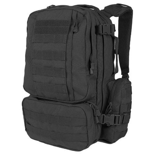 Mochila para exteriores Condor Convoy en negro