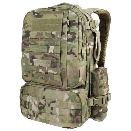 Mochila para exteriores Condor Convoy en MultiCam