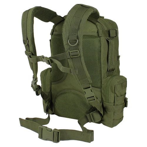 Mochila para exteriores Condor Convoy en Olive Drab