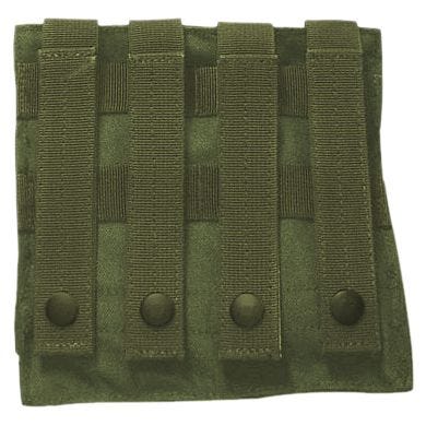 Portacargador doble Condor M4/M16 con sistema MOLLE en Olive Drab