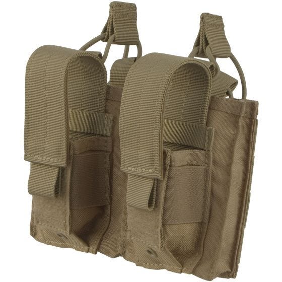 Portacargador doble Condor M14 Kangaroo en Coyote Brown