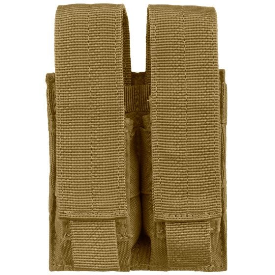 Portacargador doble de pistola Condor en Coyote Brown