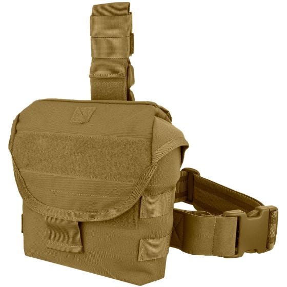 Bolsa para pierna Condor Drop en Coyote Brown