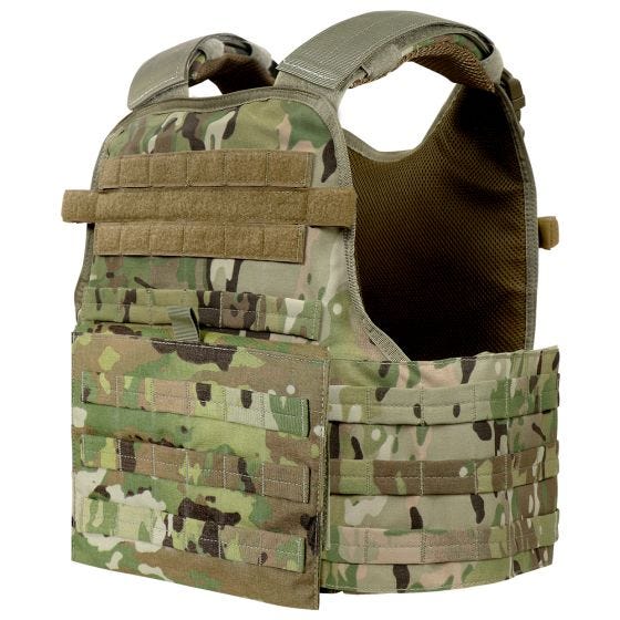 Chaleco portaplacas Condor Operator Gen II en MultiCam