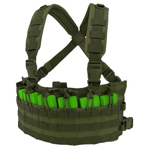 Chaleco táctico Condor Rapid Assault en Olive Drab