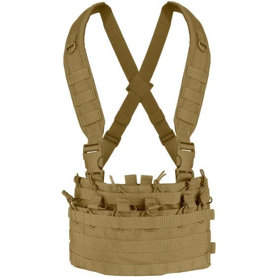 Chaleco táctico Condor Rapid Assault en Coyote Brown