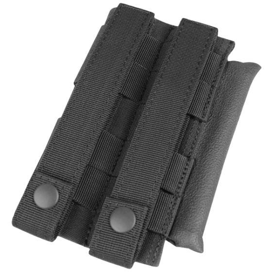 Soporte de absorción de impactos para rifle Condor con sistema MOLLE en negro