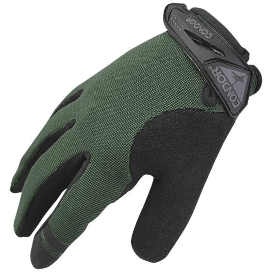 Guantes para tirador Condor HK228 en Sage / negro