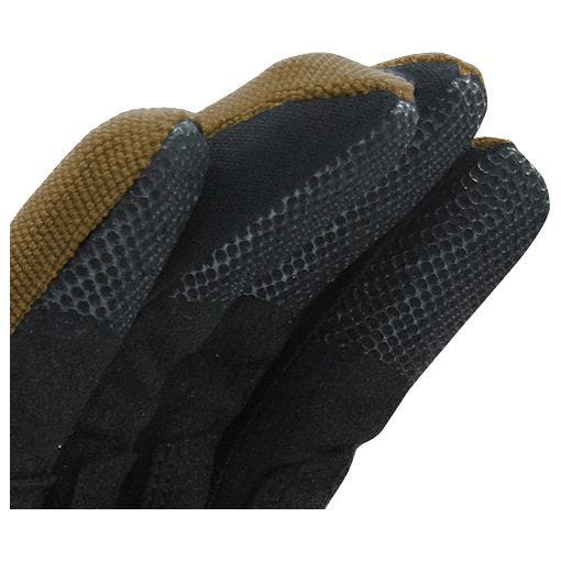 Guantes para tirador Condor HK228 en Coyote / negro