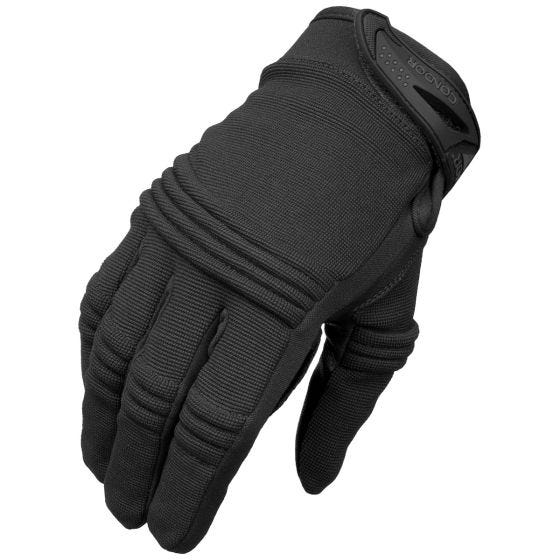 Guantes tácticos para pantallas táctiles Condor en negro