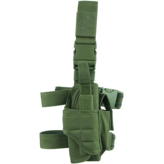 Funda de pistola táctica para pierna Condor Tornado en Olive Drab