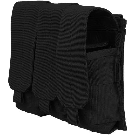 Portacargador triple Condor M4/M16 con sistema MOLLE en negro