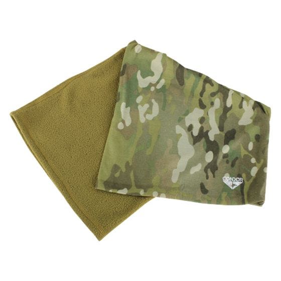 Pañuelo para la cabeza multiusos Condor con forro polar en MultiCam