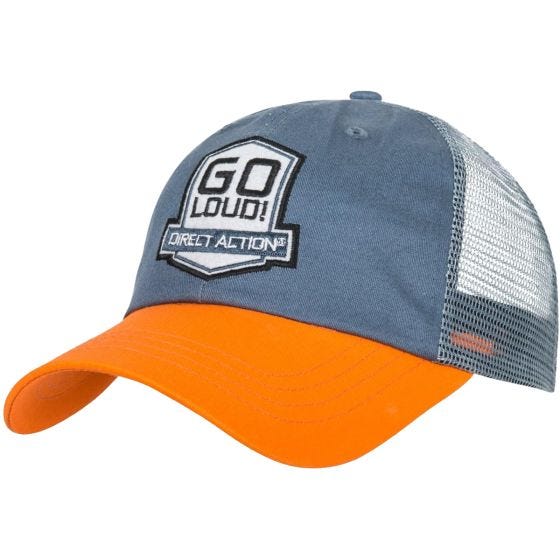 Gorra de malla Direct Action GO LOUD! en azul