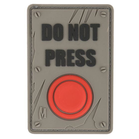 Parche Maxpedition Do Not Press en SWAT