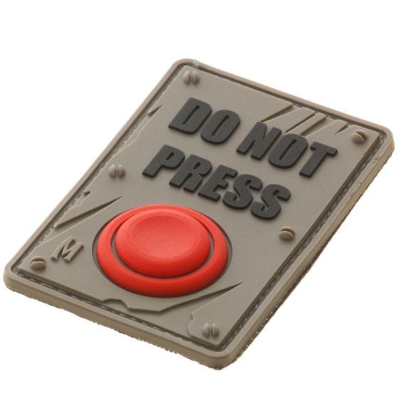 Parche Maxpedition Do Not Press en SWAT