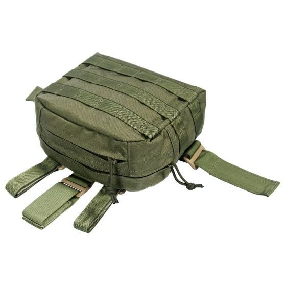 Bolsa de pierna para accesorios Flyye con sistema MOLLE en Ranger Green
