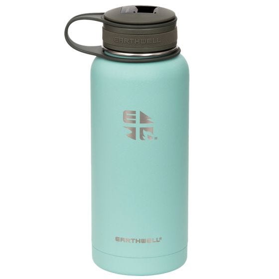 Termo con sistema de vacío y abridor Earthwell Kewler de 946 ml en Aqua Blue