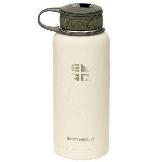 Termo con sistema de vacío y abridor Earthwell Kewler de 946 ml en Baja Sand