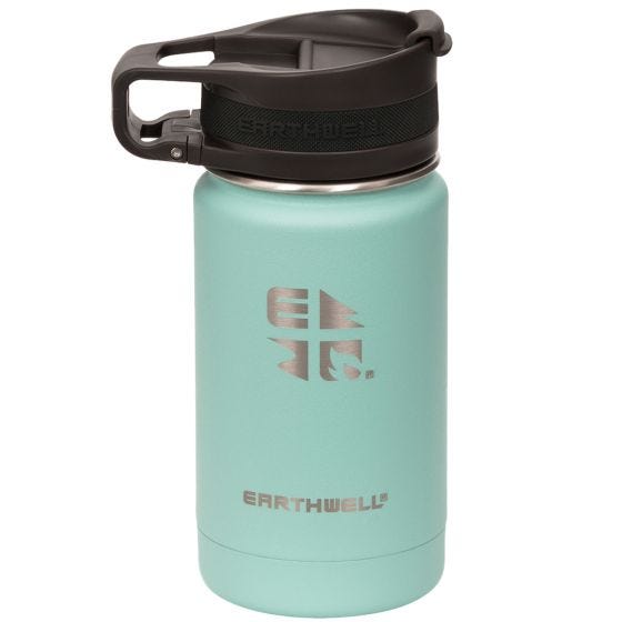 Termo con sistema de vacío Earthwell Roaster Loop de 355 ml en Aqua Blue