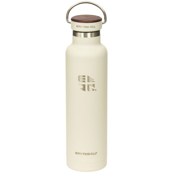 Termo con sistema de vacío Earthwell Woodie de 650 ml en Walnut / Baja Sand