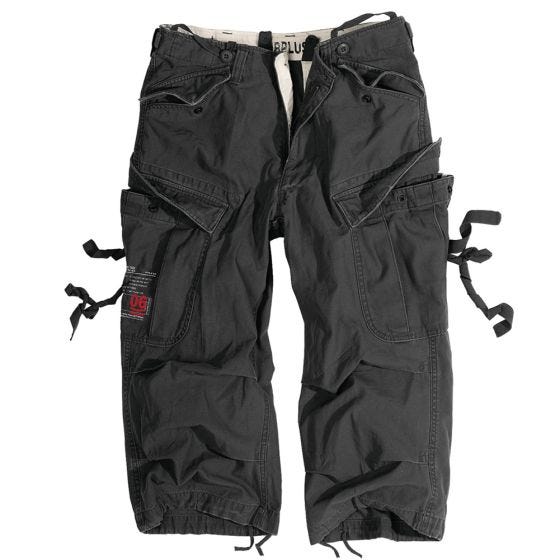 Pantalones pirata Surplus Engineer Vintage en negro