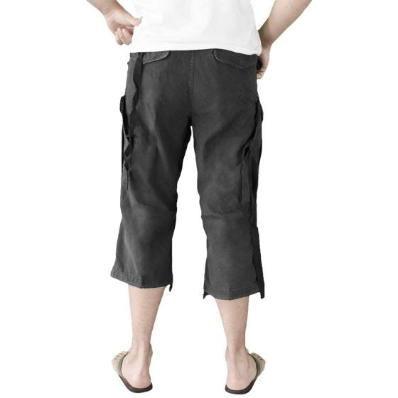 Pantalones pirata Surplus Engineer Vintage en negro
