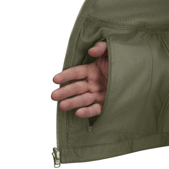 Chaqueta de punto táctica Propper en verde oliva