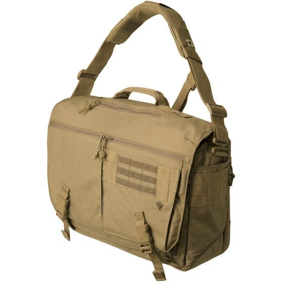 Bolsa bandolera First Tactical Ascend en Coyote