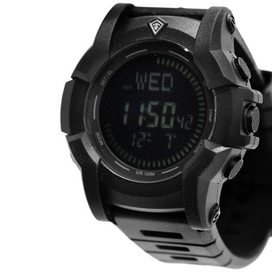 Reloj digital con brújula First Tactical Canyon en negro