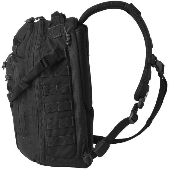 Mochila bandolera First Tactical Crosshatch en negro