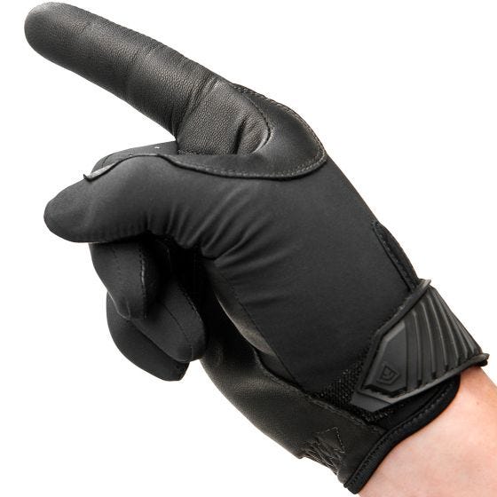 Guantes de servicio acolchados para hombre First Tactical de tamaño mediano en negro