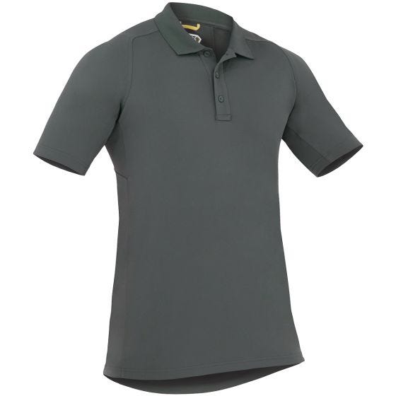 Polo de manga corta de alto rendimiento para hombre First Tactical Defender en Asphalt