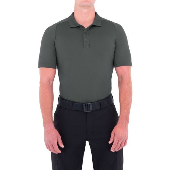 Polo de manga corta de alto rendimiento para hombre First Tactical Defender en Asphalt