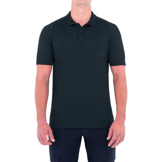 Polo de manga corta de alto rendimiento para hombre First Tactical Defender en Midnight Navy