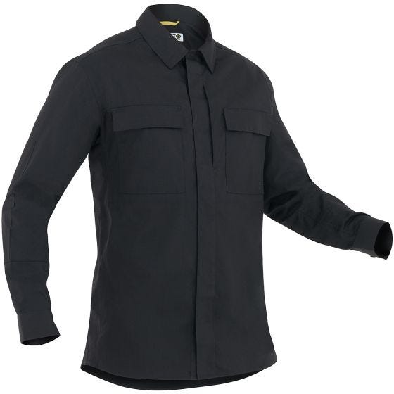Camiseta de manga larga para hombre BDU First Tactical Specialist en negro