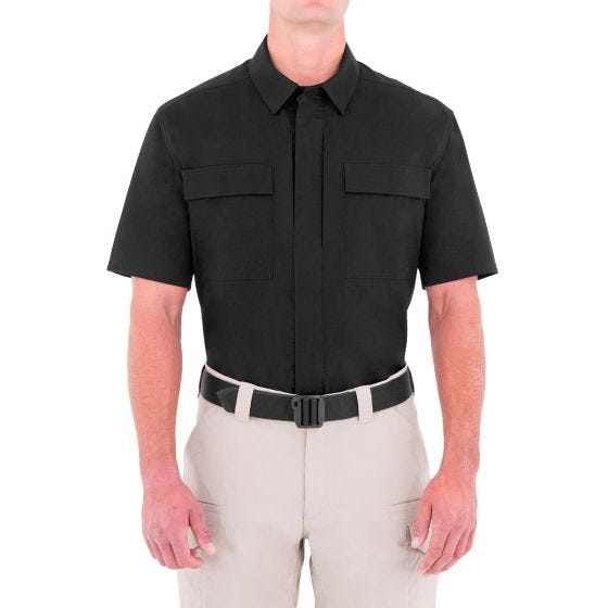 Camiseta de manga corta para hombre BDU First Tactical Specialist en negro