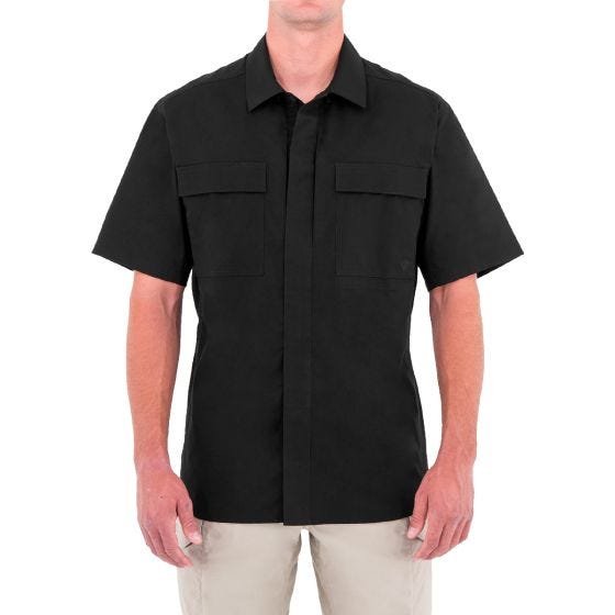 Camiseta de manga corta para hombre BDU First Tactical Specialist en negro