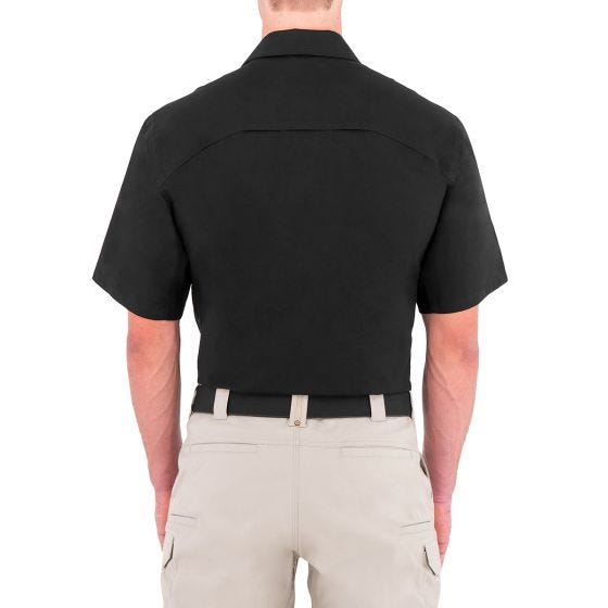 Camiseta táctica de manga corta para hombre First Tactical Specialist BDU en negro
