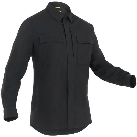 Camiseta de manga larga para hombre BDU First Tactical Tactix en negro