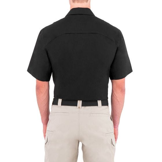 Camiseta de manga corta para hombre BDU First Tactical Tactix en negro