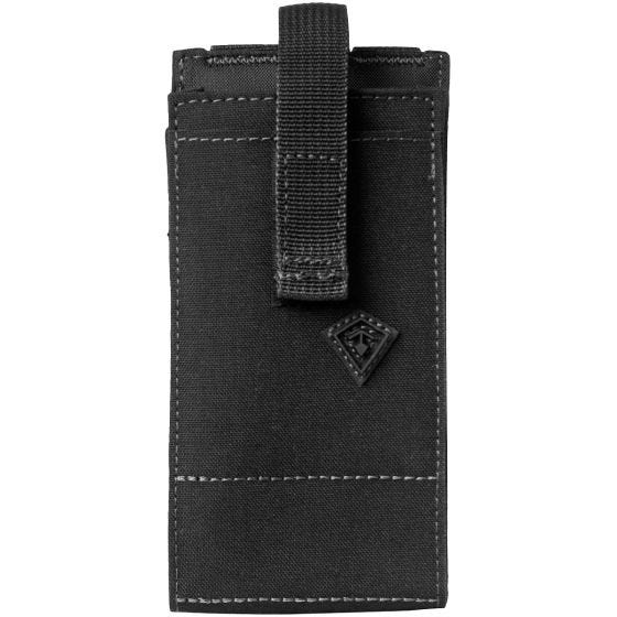 Funda para dispositivos multimedia First Tactical de tamaño grande en negro