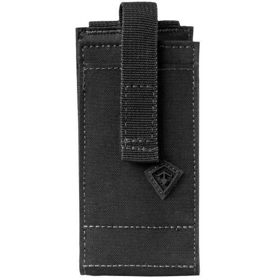 Funda para dispositivos multimedia First Tactical de tamaño mediano en negro