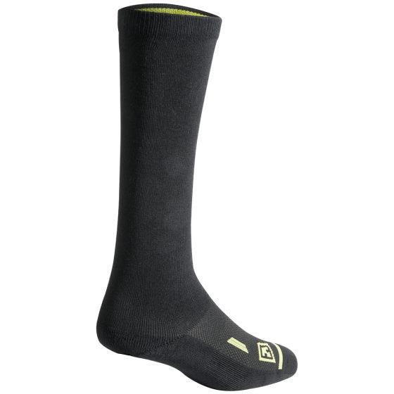 3 pares de calcetines de algodón First Tactical Duty de 9" en negro