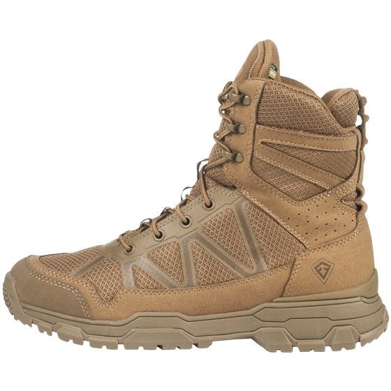 Botas First Tactical Operator de 17,8 cm de caña en Coyote