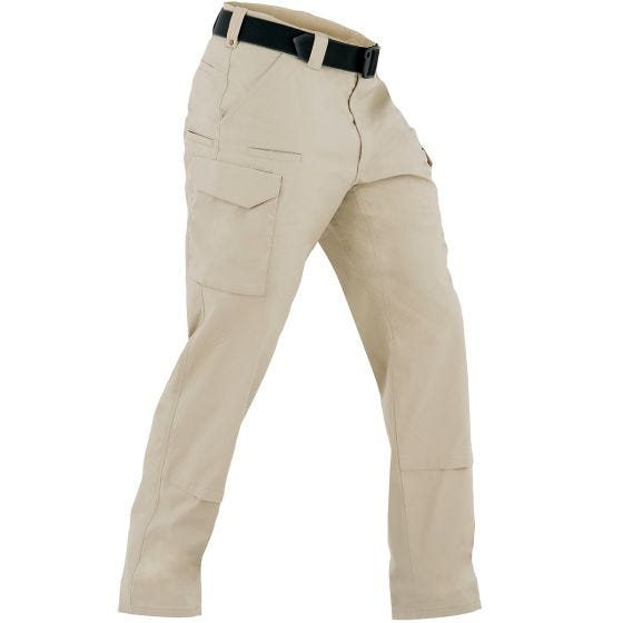 Pantalones tácticos para hombre First Tactical Tactix BDU en caqui